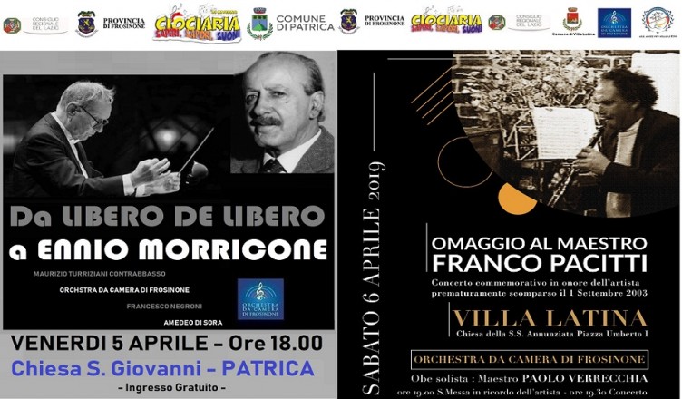 Locandine week provincia