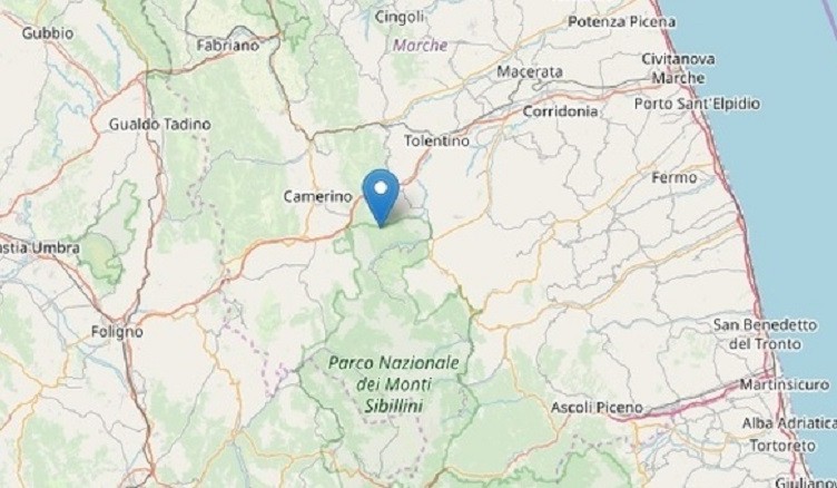 terremoto marche alba 20 aprile