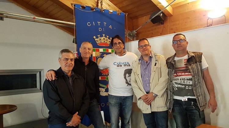 Comitato Festeggiamenti di Sant'Erasmo con l'assessore al Turismo Kristian Franzini