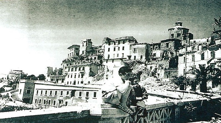 Frosinone distrutta