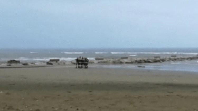 morto spiaggia nettuno