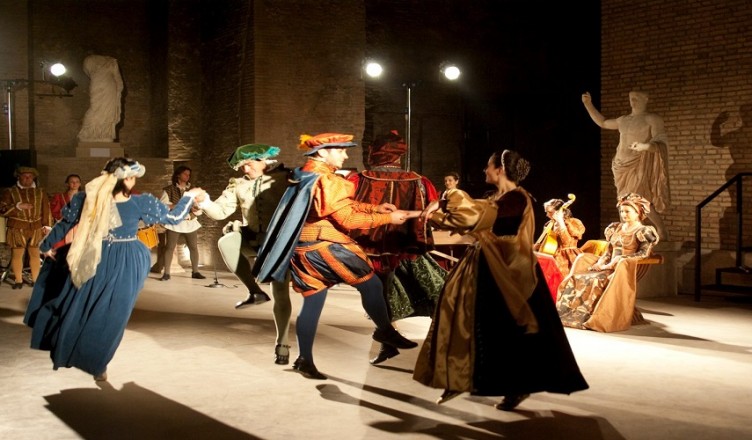 Compagnia Rinascimentale Tres Lusores - Terme di Diocleziano-c (1)