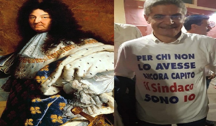 Re Luigi XIV e QUADRINI