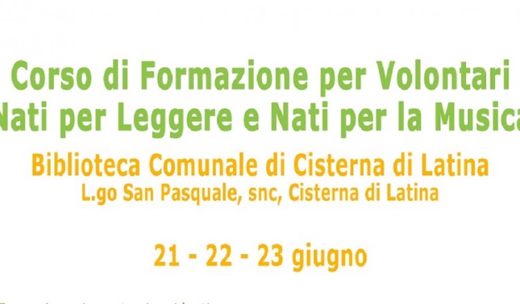 corso formazione volontari cisterna