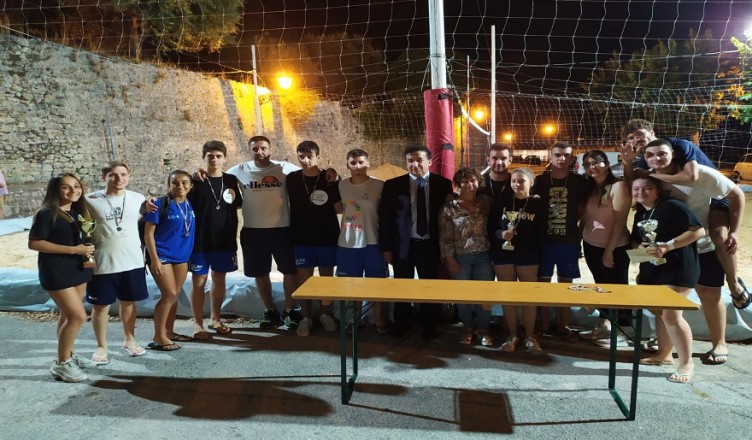 Boville premiazione Beach Volle