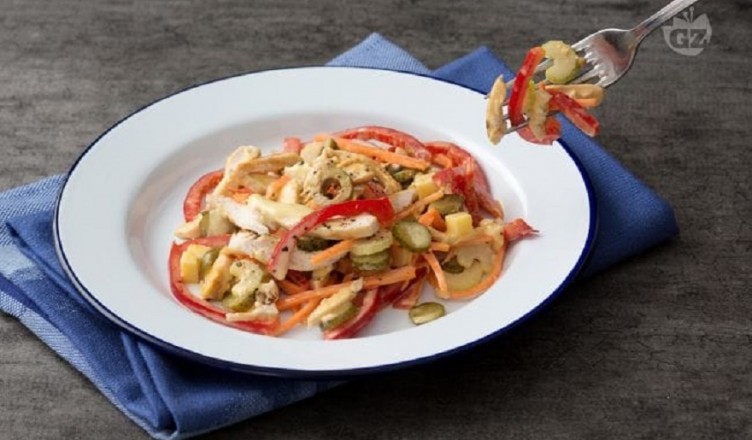 Insalata di pollo saporita