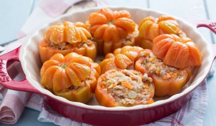 Pomodori ripieni di carne