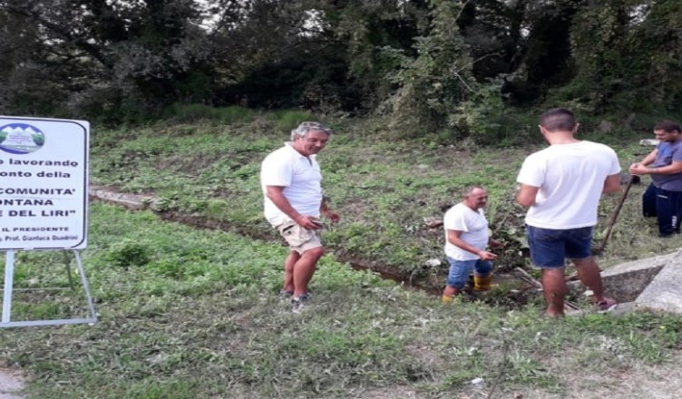 lavori lungo fibreno