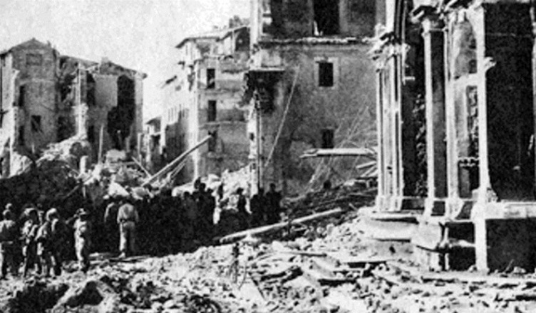 frascati bombardamento
