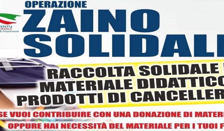 zaino solidale sora