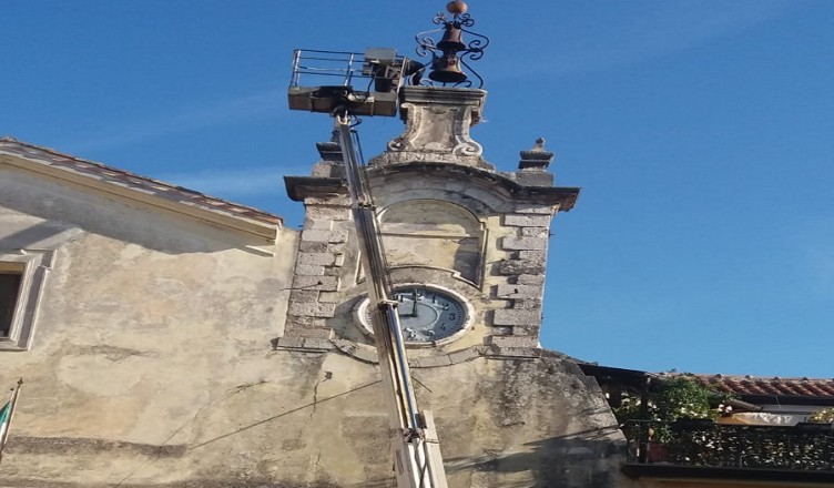 Boville Ernica orologio piazza