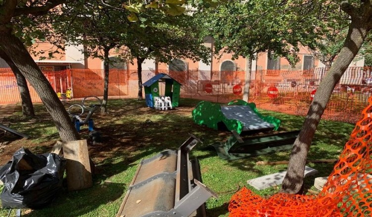 Cantiere parco