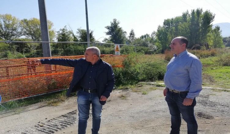 lavori via Stazzoni pont