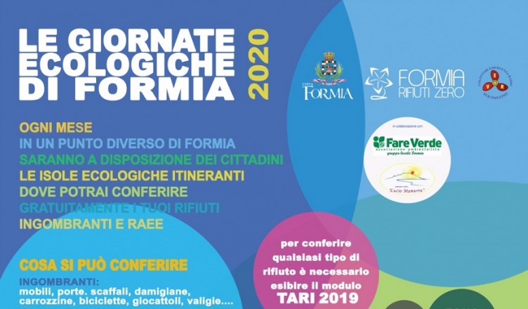 Giornate Ecologiche formia 2020
