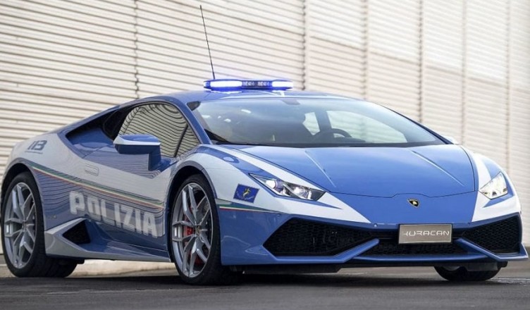 lamborghini huracan polizia