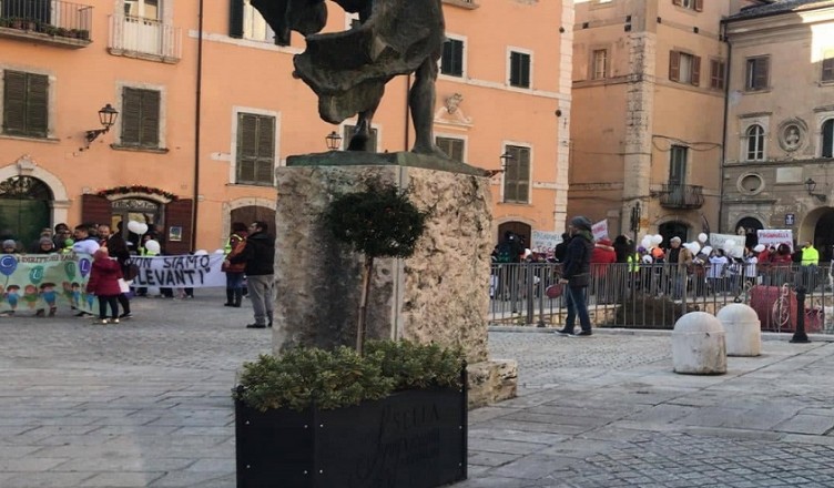 manifestazione scuola arpino