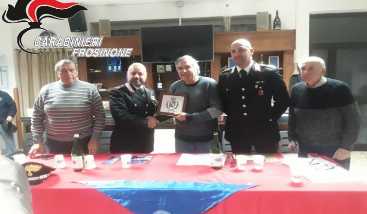 FIUGGI INCONTRO CARABINIERI CITTADINI