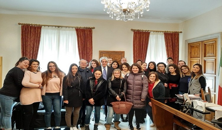 Gruppo servizio civile Pompeo