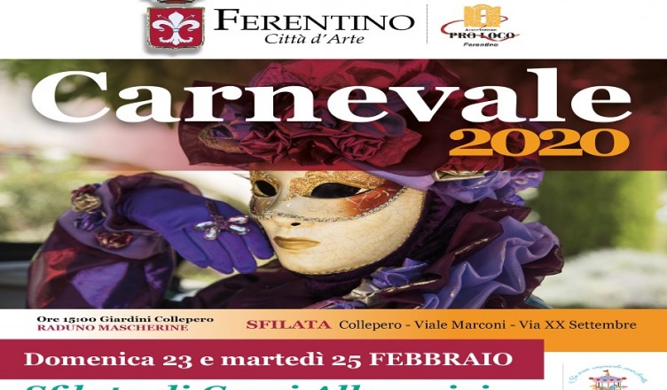 carnevale ferentino 2020
