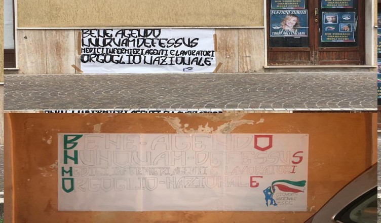 Collage STRISCIONI