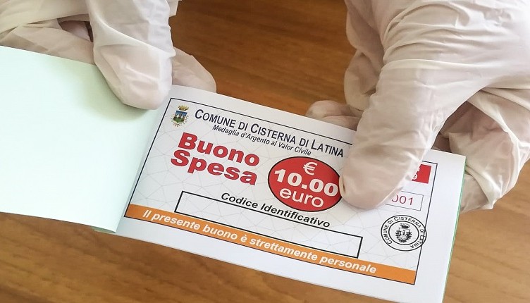 Buoni Spesa cisterna