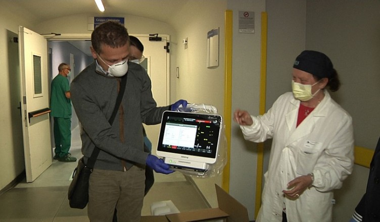 Donazione monitor Confagricoltura Frosinone