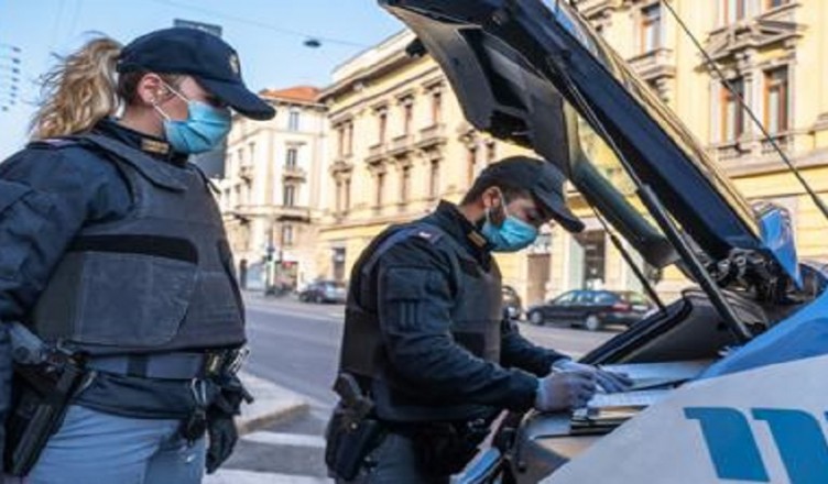 coronavirus controlli polizia