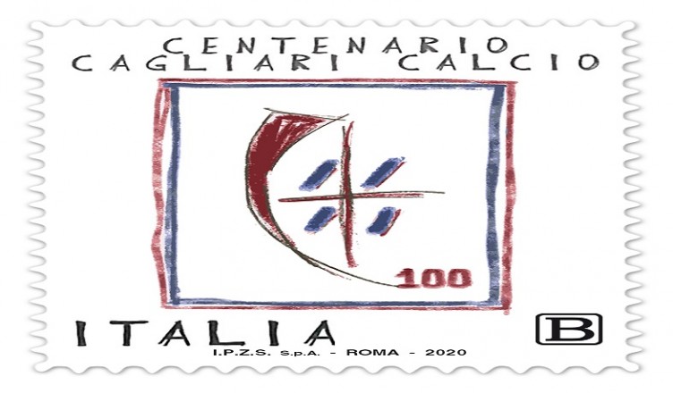 Cagliari Calcio francobollo