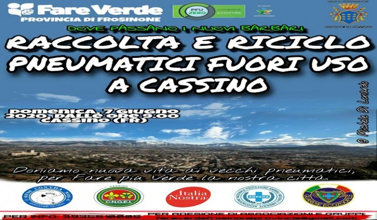Cassino Raccolta pneumatici