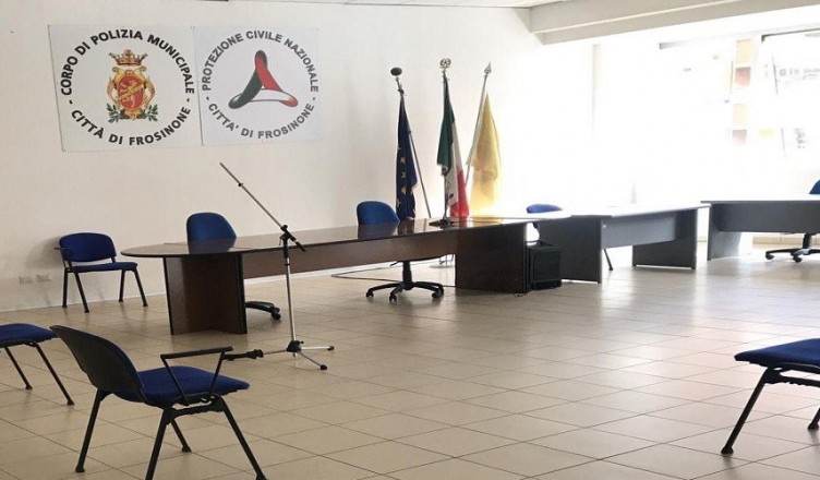 consiglio comunale in sicurezza frosinone