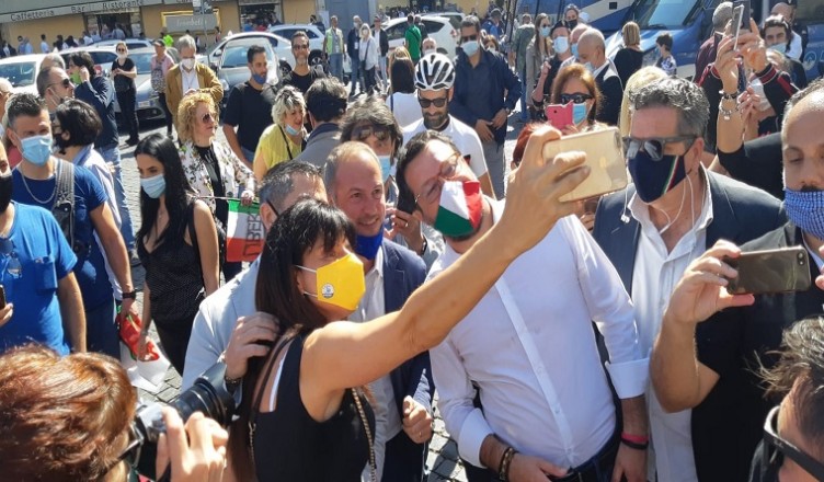 Ciacciarelli Salvini Roma