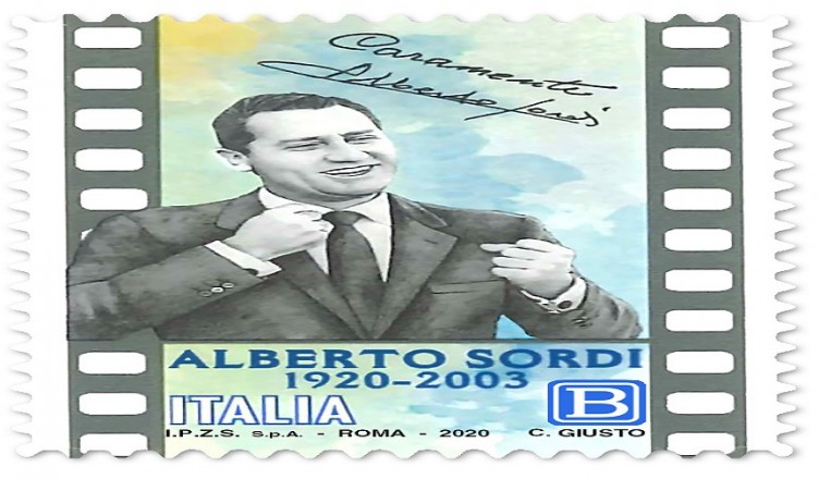 francobollo Alberto Sordi
