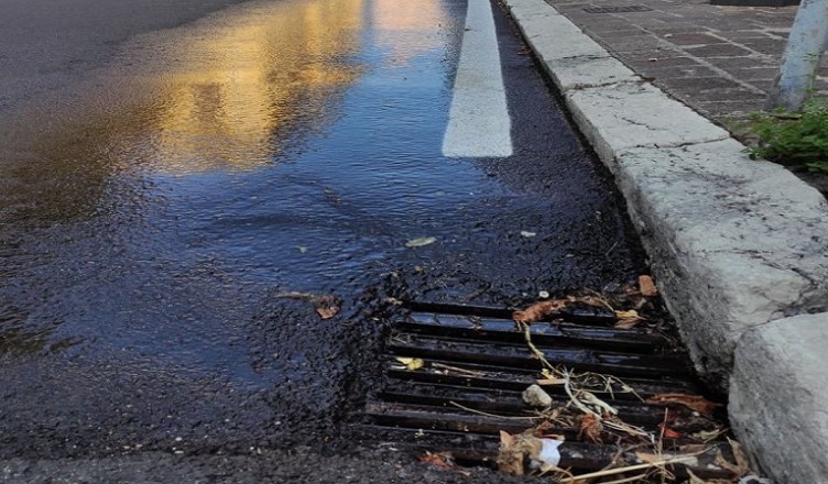 acqua nella griglia arpino
