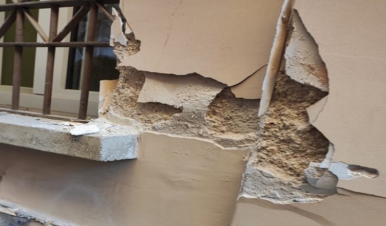 palazzi danneggiati arpino 0