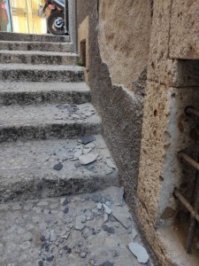 palazzi danneggiati arpino 1