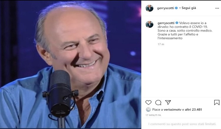 gerry scotti_positivo_coronavirus