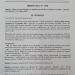 ordinanza chiusura scuola pont sanific