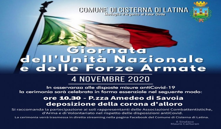 4 novembre 2020 cisterna