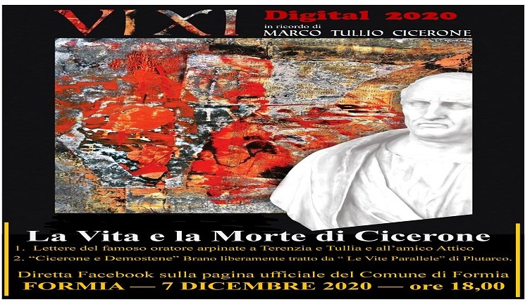 La Città Di Formia Ricorda L’anniversario Della Morte Di Cicerone