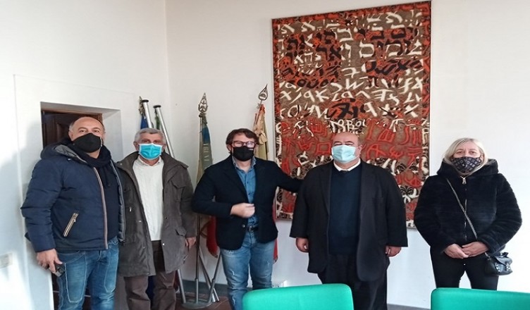visita a Trevi del sen. Rufa