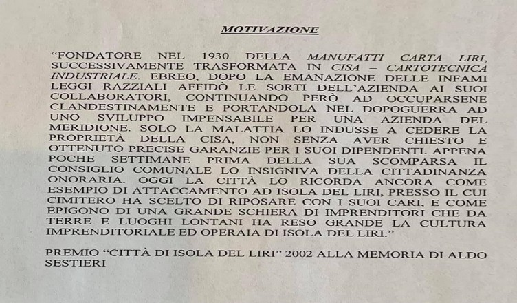 giornata della memoria 2021 isola