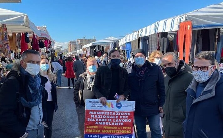 UGL Lazio al fianco degli ambulanti