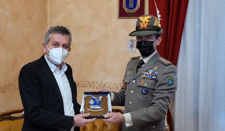 Di Pangrazio Avezzano incontra colonnello