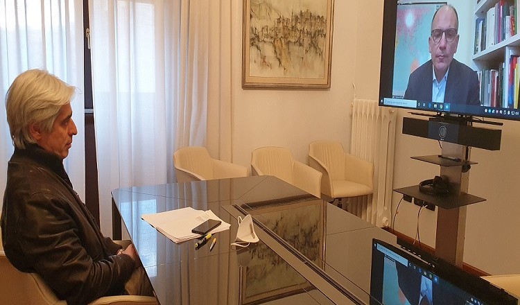 Pompeo incontra Letta