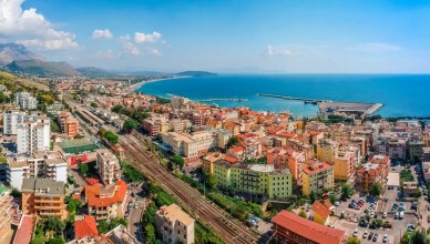 veduta panoramica formia lazio