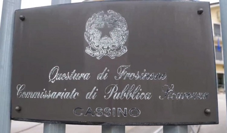 cassino polizia questura