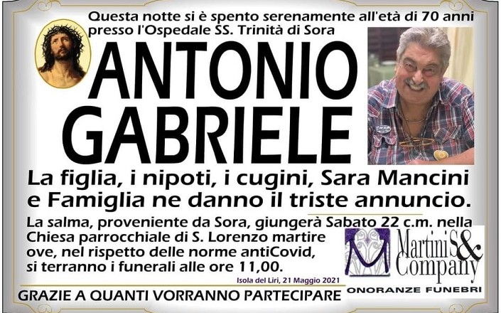 antonio gabriele isola