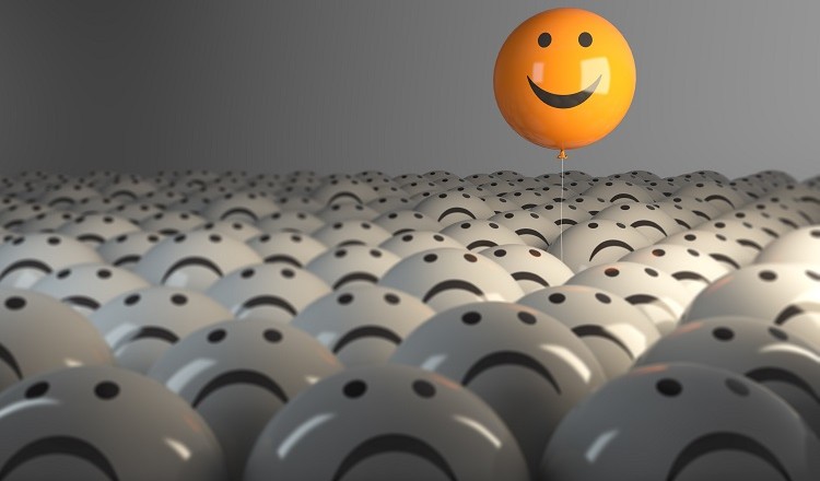 Standing Out From The Crowd With Smiling Sphere