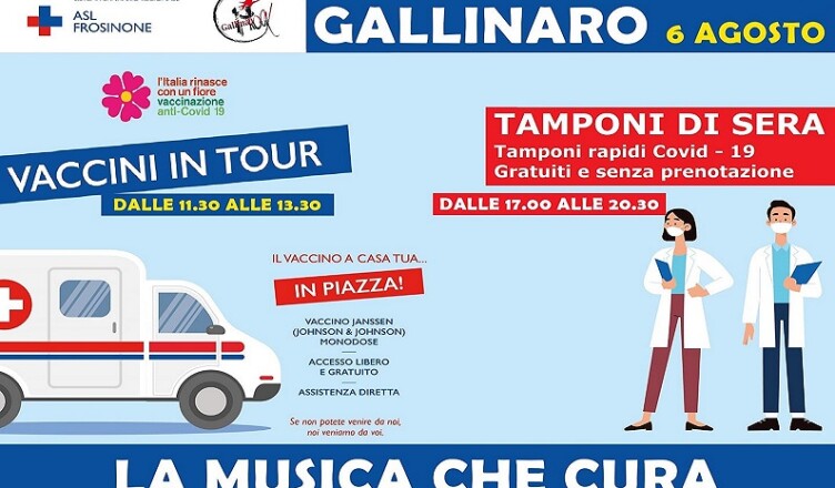 Asl vaccini e tamponi
