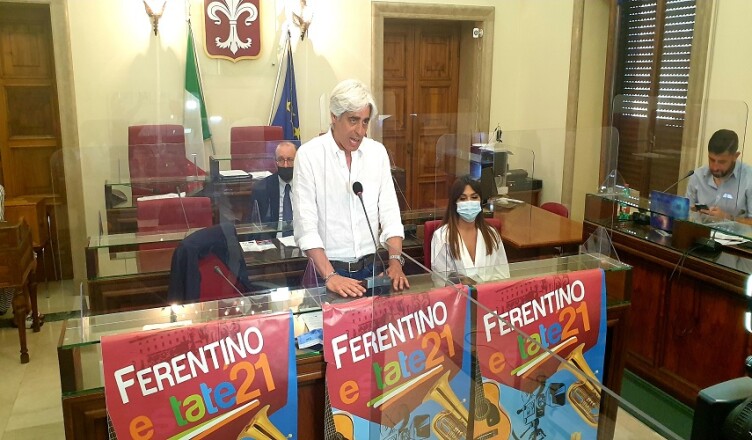 Conferenza stampa estate ferentino